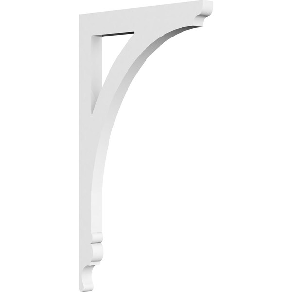 Ekena Millwork Legacy Architectural Grade PVC Bracket, 5/8"W X 7"D X 12"H BKTP01X07X12LE - main